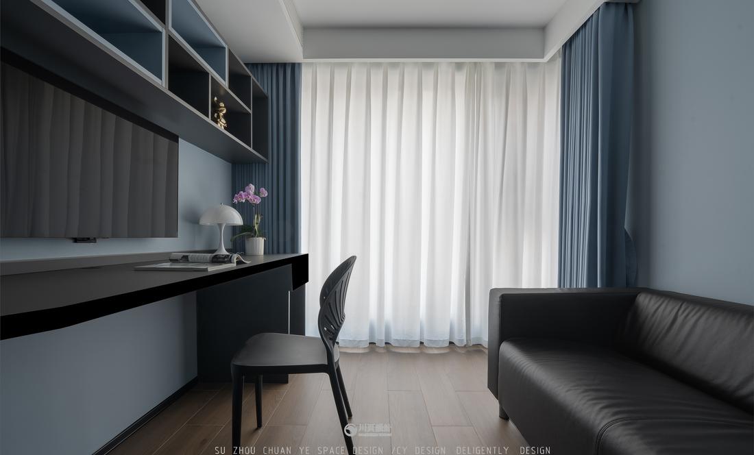 暗黑系精装房 · 现代简约的优雅与神秘-55