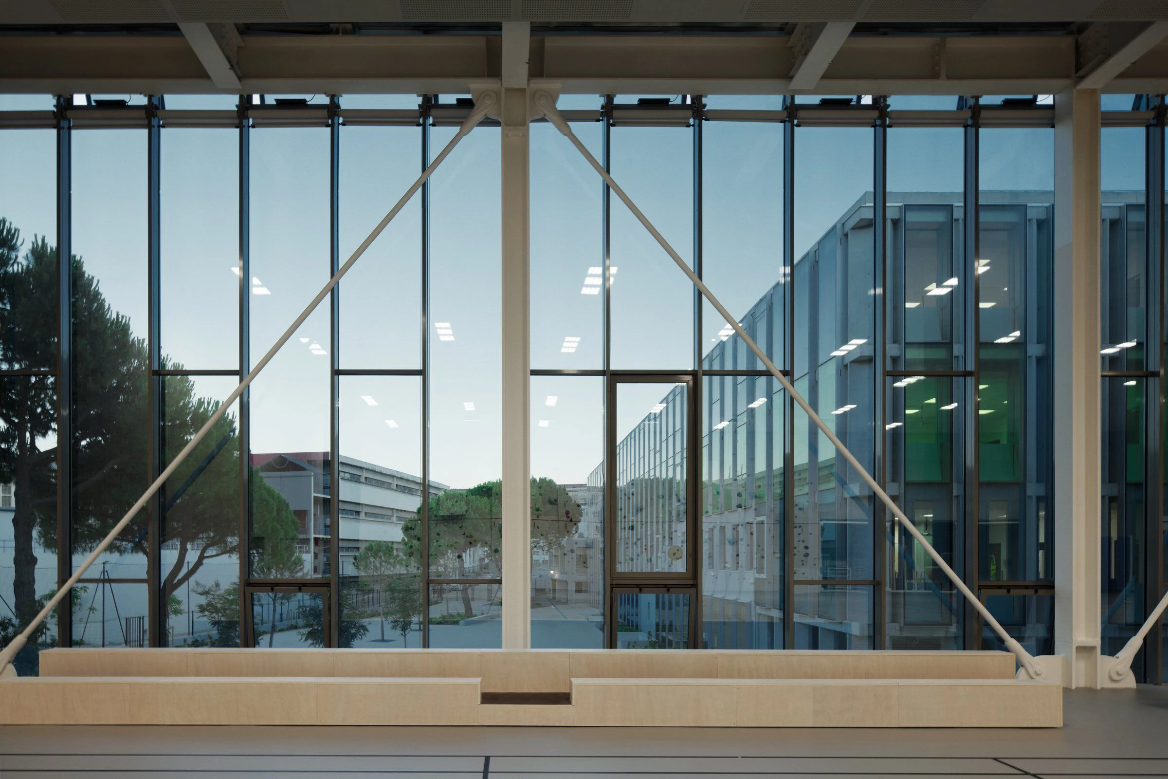 Simone Veil 中学丨法国尼斯丨Comte Vollenweider Architectes-26