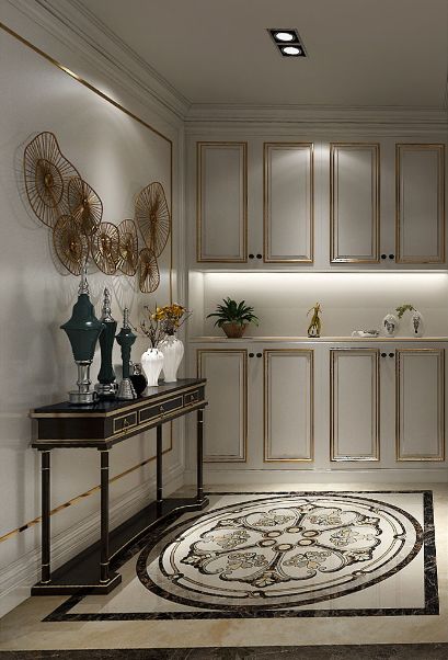 简欧风网红样板房,打造优雅舒适生活空间-3