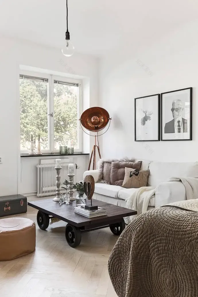 23 平米小空间工业风智能设计-1