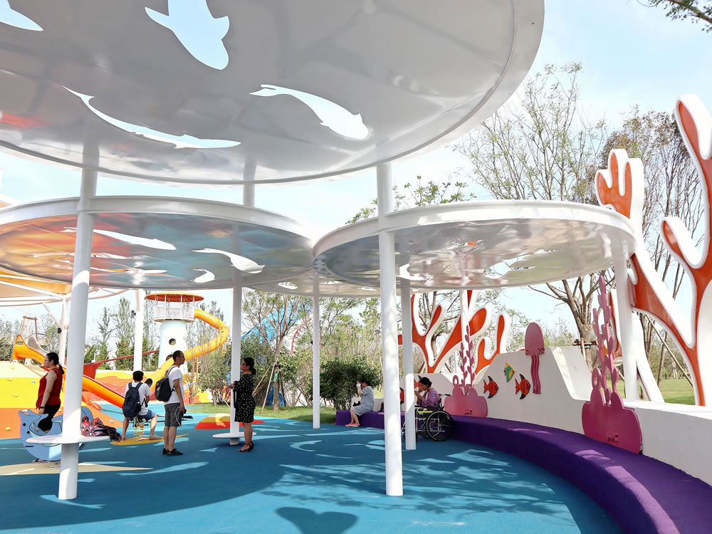 秦皇岛 SEATOPIA 蔚蓝海岸中央公园丨中国河北丨易兰设计-15