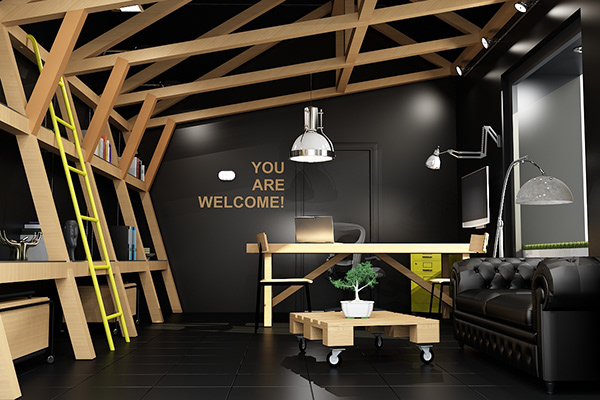 Civil Engineer Office Design- Industrial Style-6