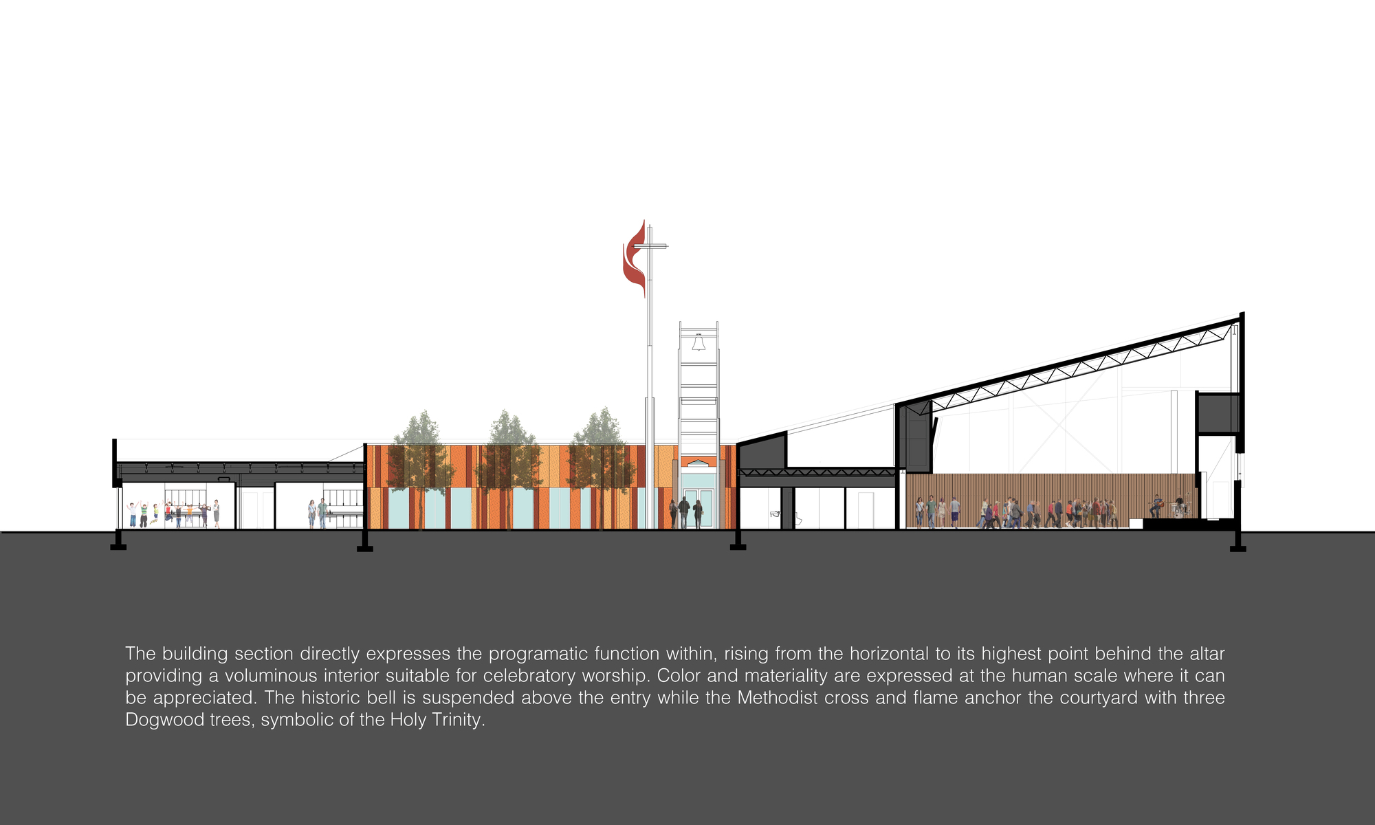 自由联合卫理公会教堂丨美国斯普林菲尔德丨Dake Wells Architecture-30