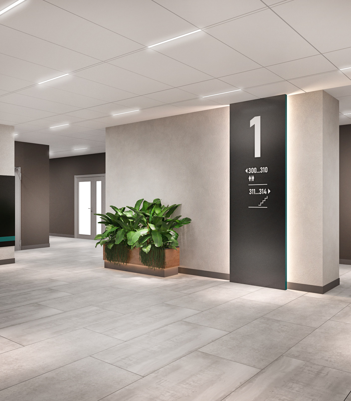 酒店大堂设计丨RedLine 设计工作室-12