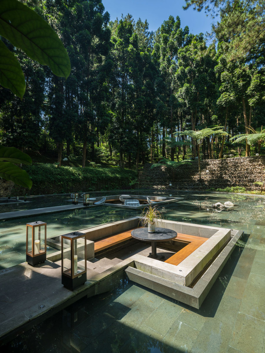 印尼人工湖上的湖屋餐厅丨印度丨LUWIST建筑事务所-5