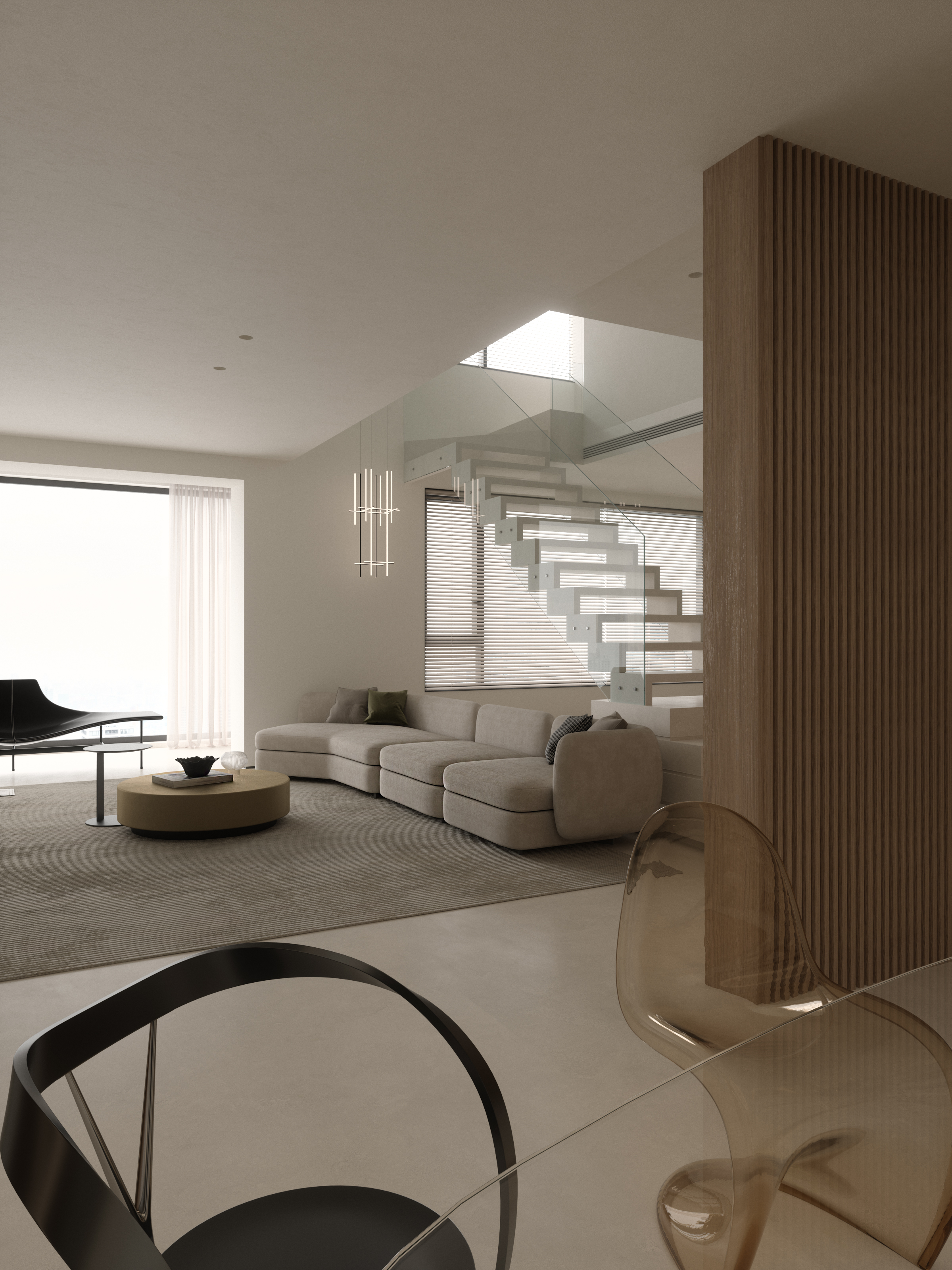 现代极简别墅-16