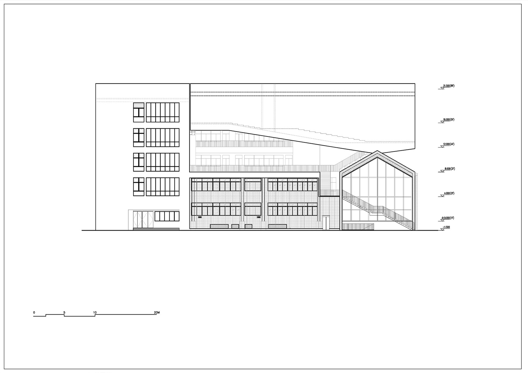 上海南桥书院综合楼丨中国上海丨南沙原创建筑设计工作室-157
