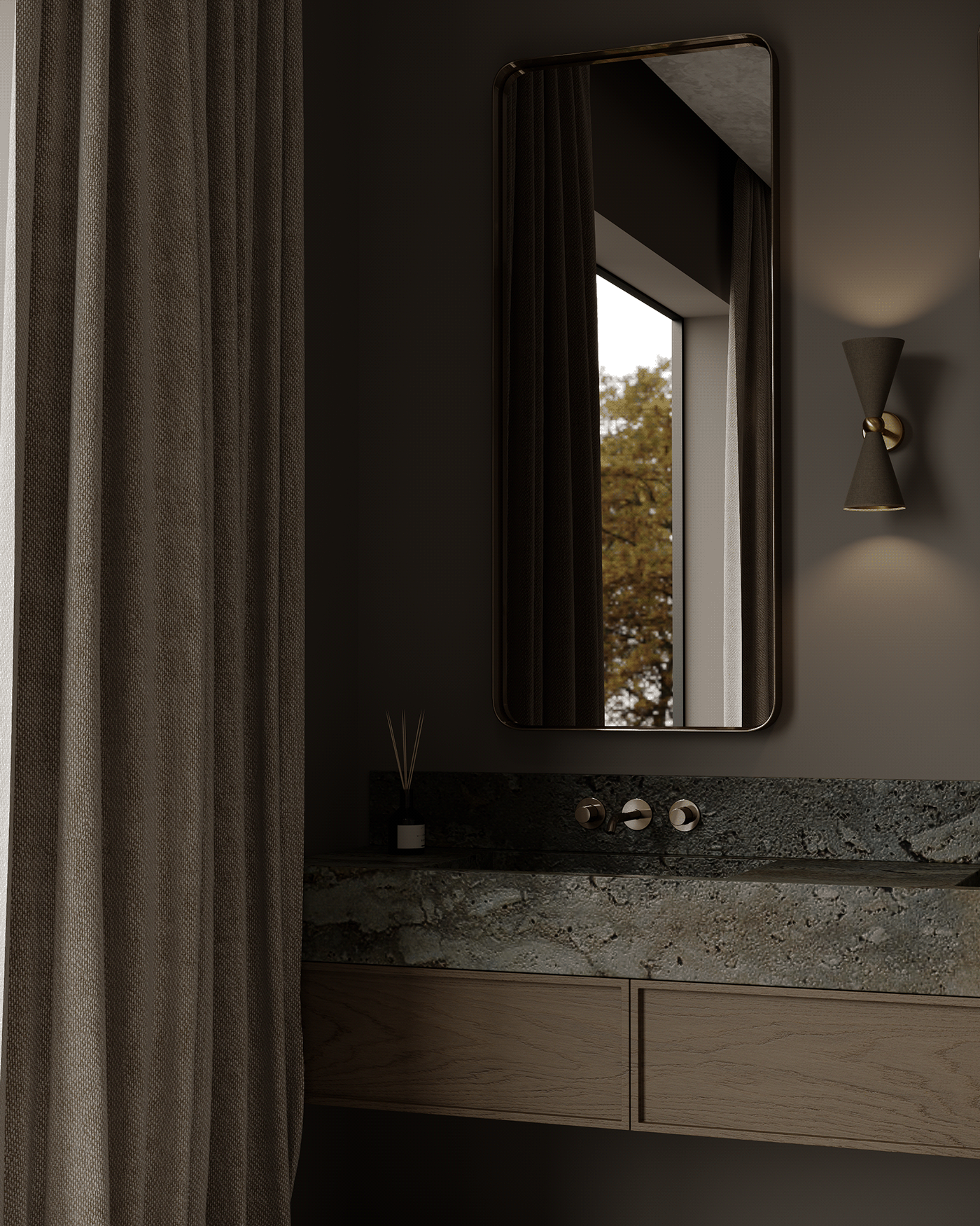 87平 现代简约空间设计！-12