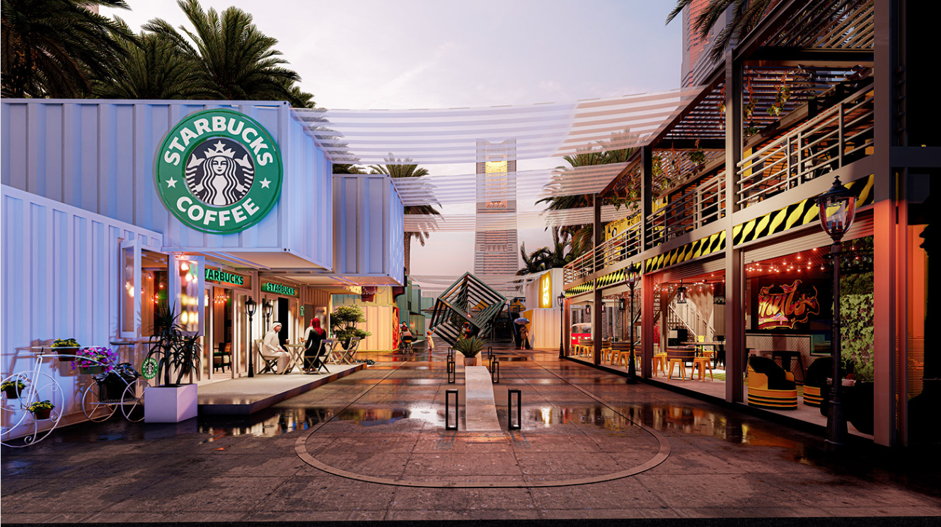 打造24小时夜生活，别具一格的集装箱特色商业街！-2