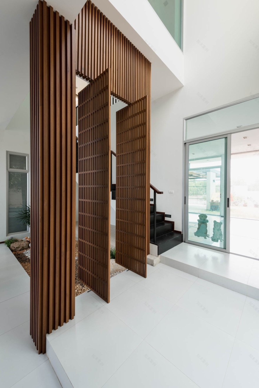 泰国曼谷大城府住宅 | 现代简约与传统融合-34