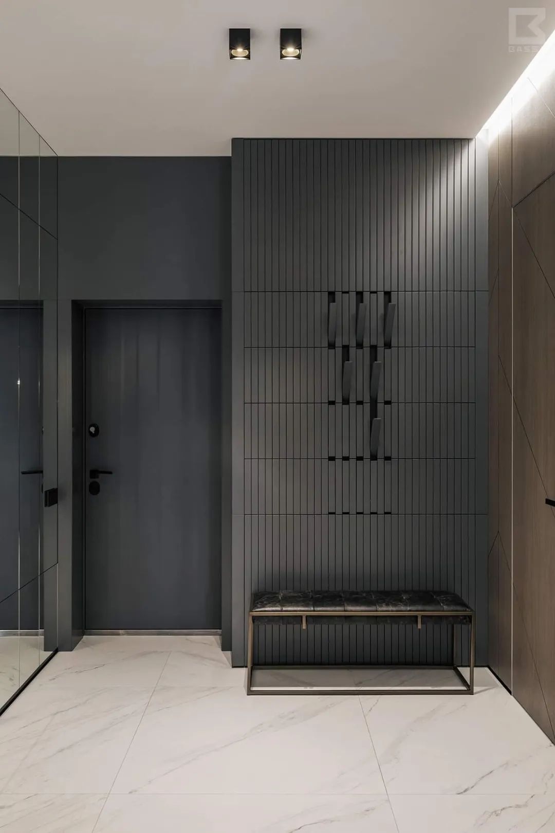 500㎡联排别墅,现代东方诗意空间丨东易日盛北京原创别墅分公司-24