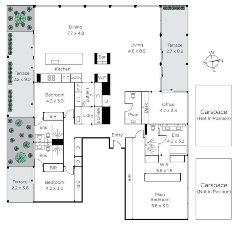 墨尔本极简全混凝土框架公寓楼丨澳大利亚墨尔本丨澳大利亚建筑工作室 Carr-68