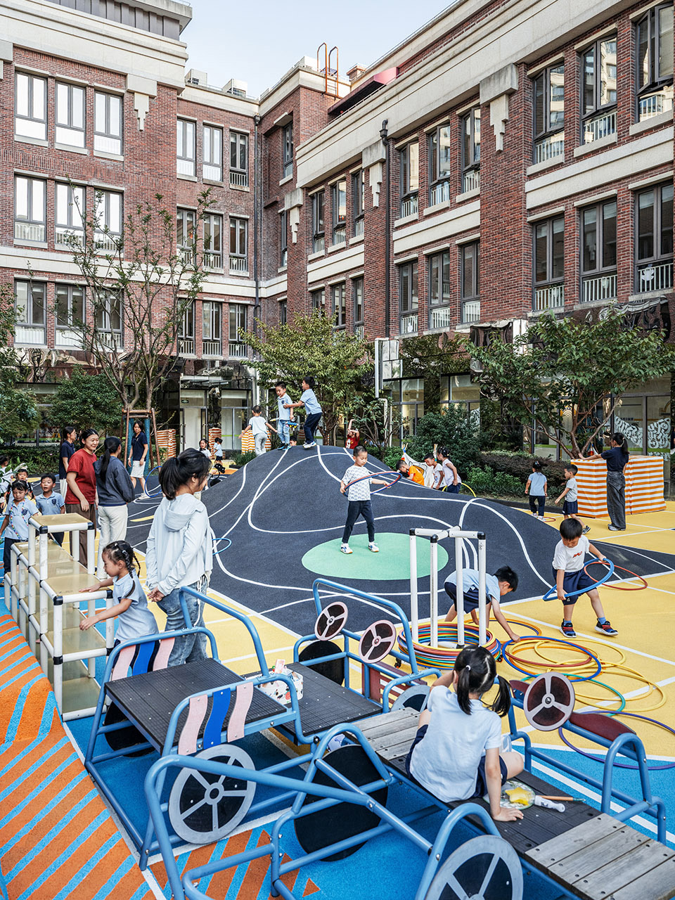 飞行棋幼儿园（上海市徐汇区科技幼儿园文定园景观提升）丨中国上海丨VIA维亚景观-60