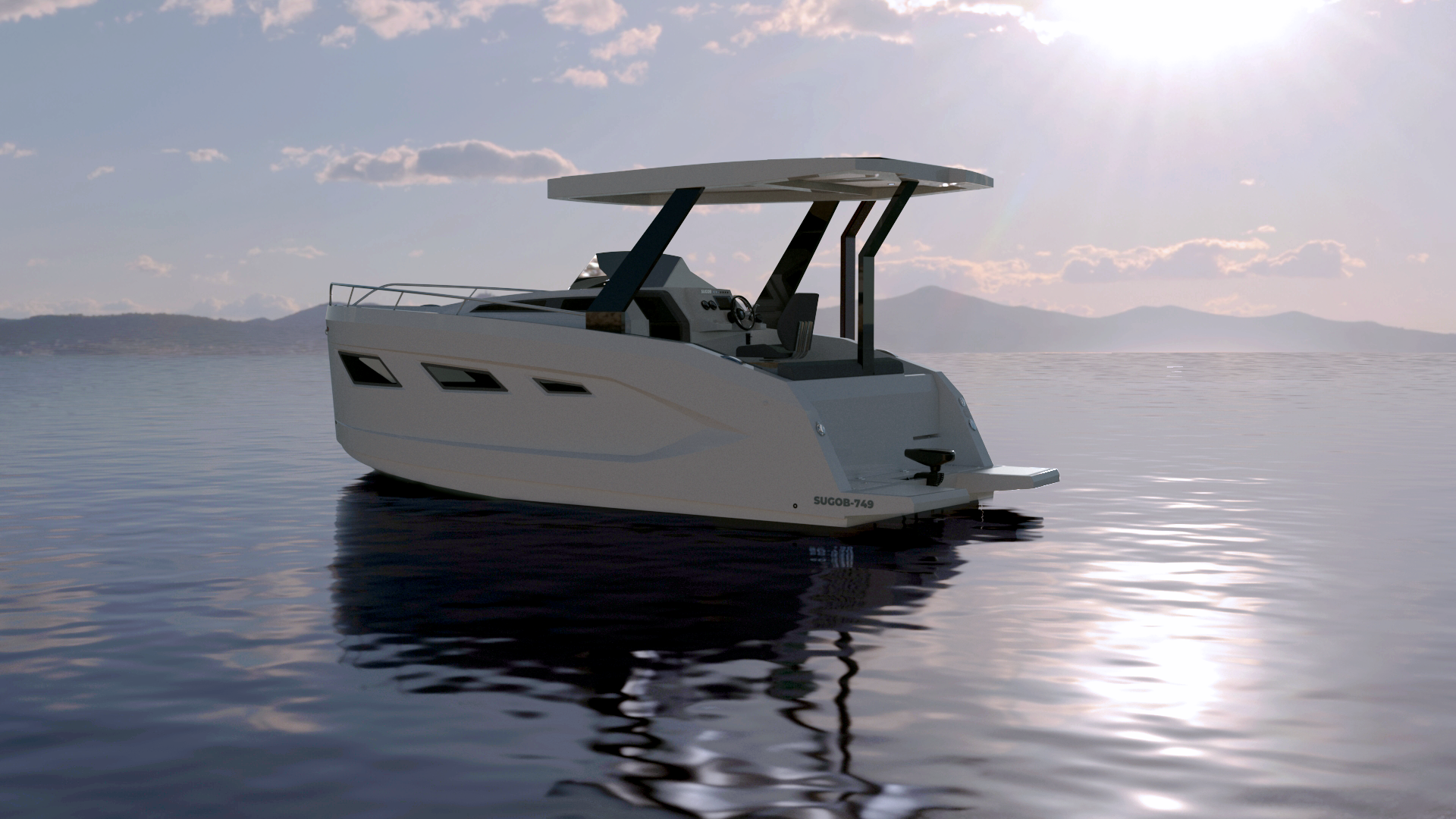 SUGOB749 型 houseboat 设计-9