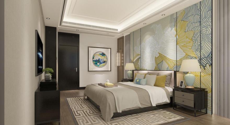 世墨易雲中式设计 | 安徽亳州蒙城县优雅奢华空间-67