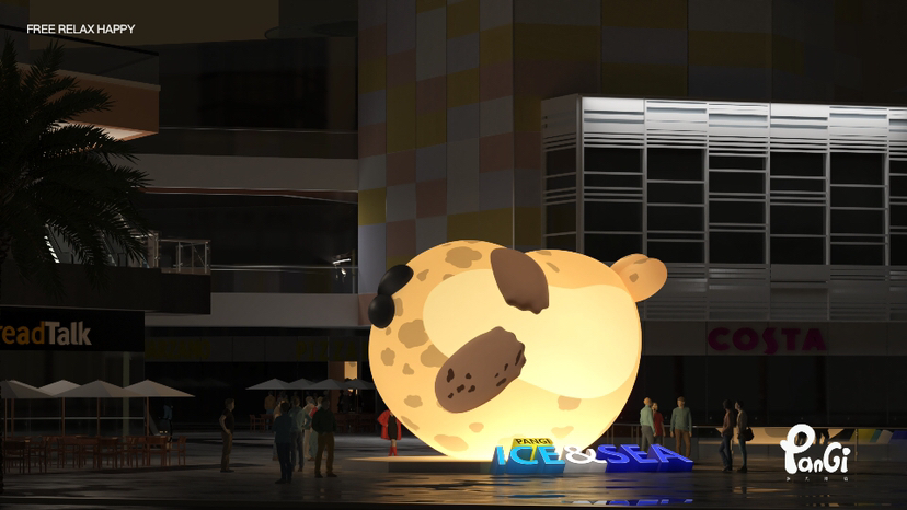 我们有一个胖几海豹好盆友！夏季夏日暑期美陈方案系列-16