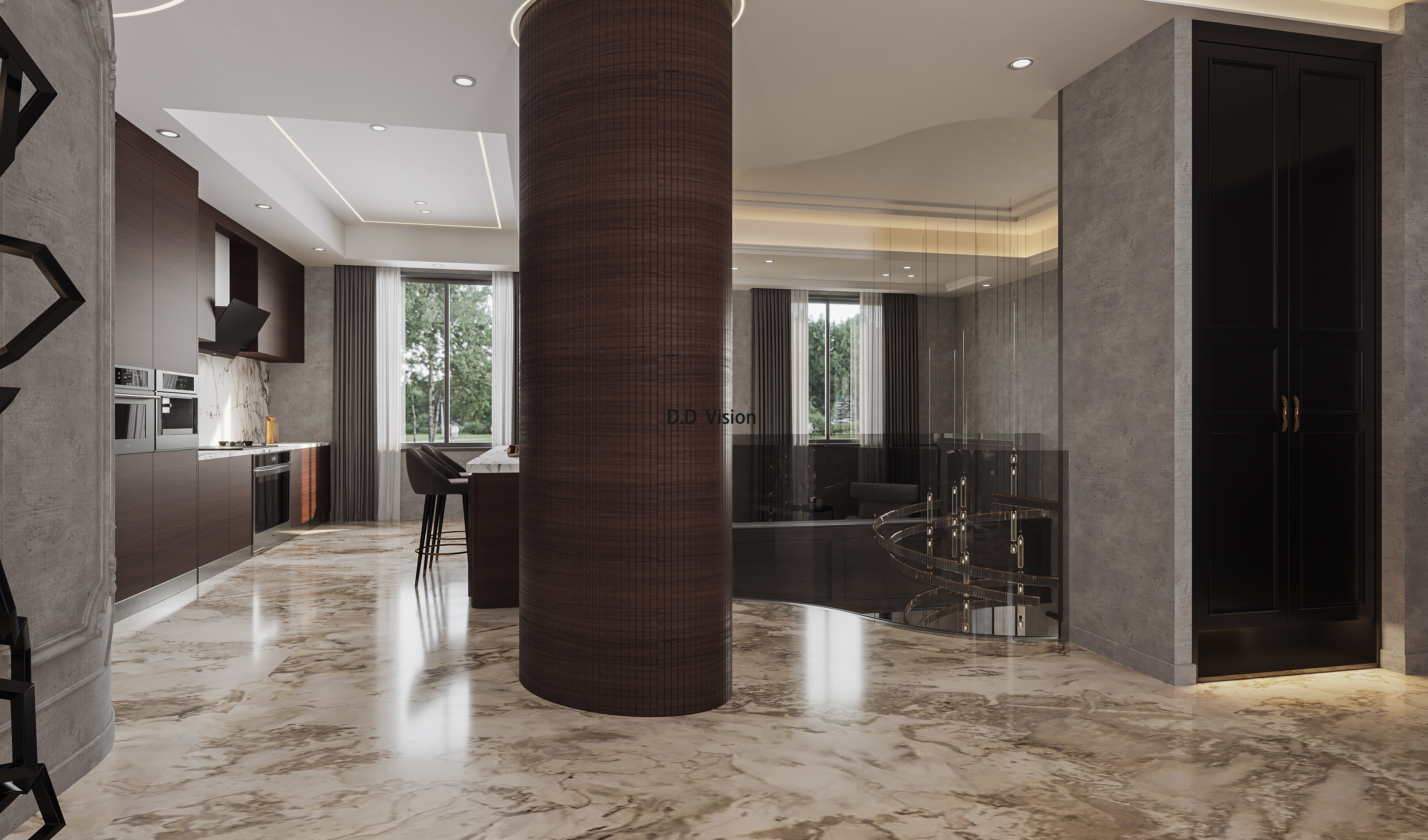 现代平层设计-38