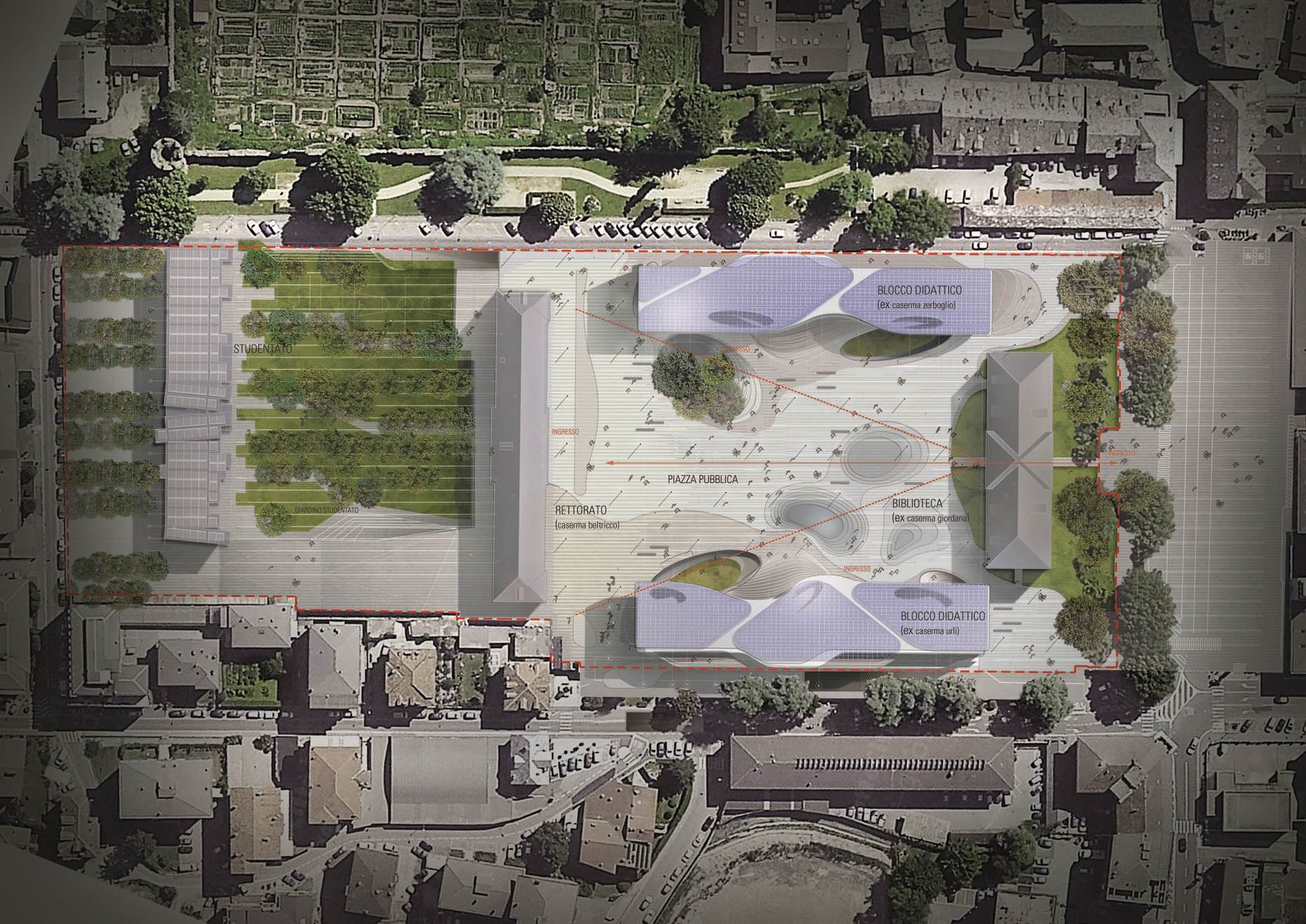 瓦莱达奥斯塔大学新校区 | 绿色智能冰山校园-22