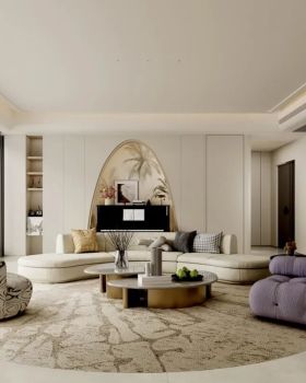 170㎡现代轻奢丨麓悦尚宸丨中国湖南丨纵向·空间设计