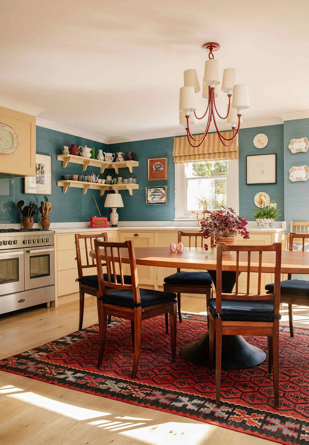 伦敦南部的彩色英伦风大宅-6