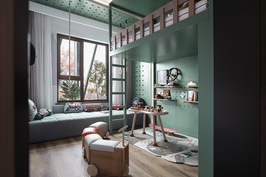 天津宸光壹号等样板间丨中国天津丨中国引擎联合设计-93