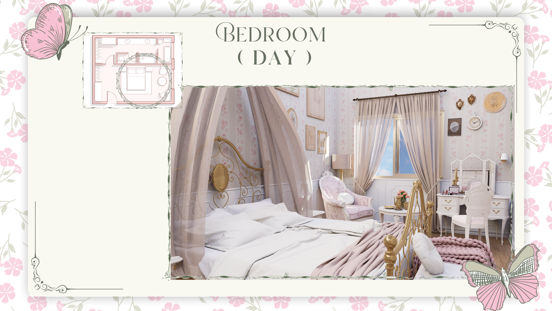 Shabby chic Master bedroom（破旧别致风主卧）-9