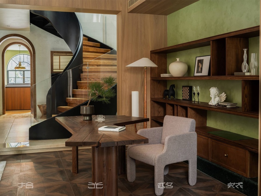 青城山畔复古美式宅居-15