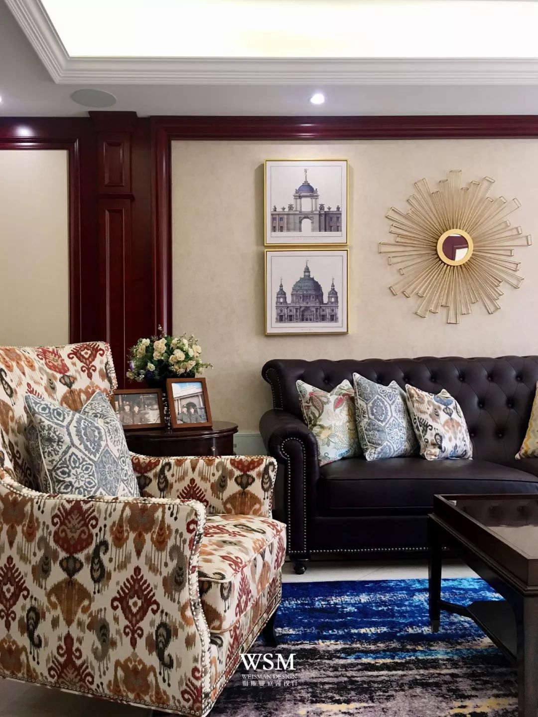 悠然美居 | 金御华府 140 平米美式风格全案设计-23