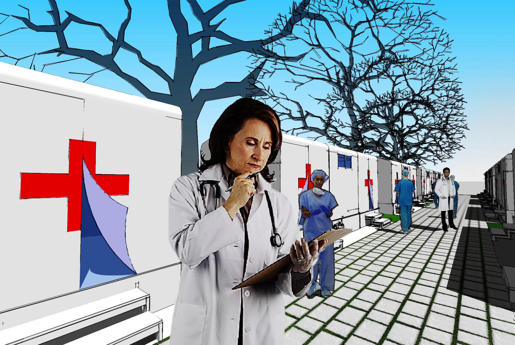 模块化移动医院设计助力抗疫-19