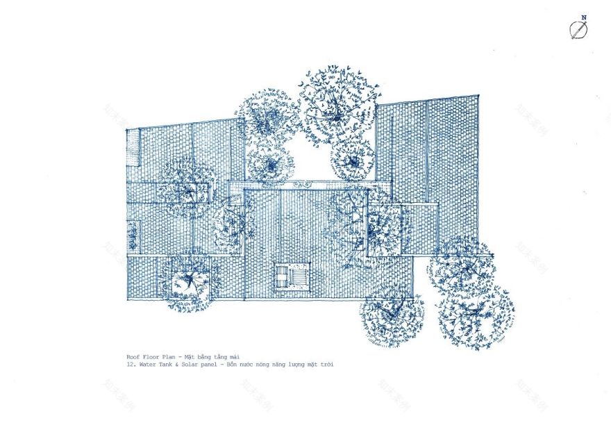 绿意盎然,Binh Duong 别墅的环保设计-18