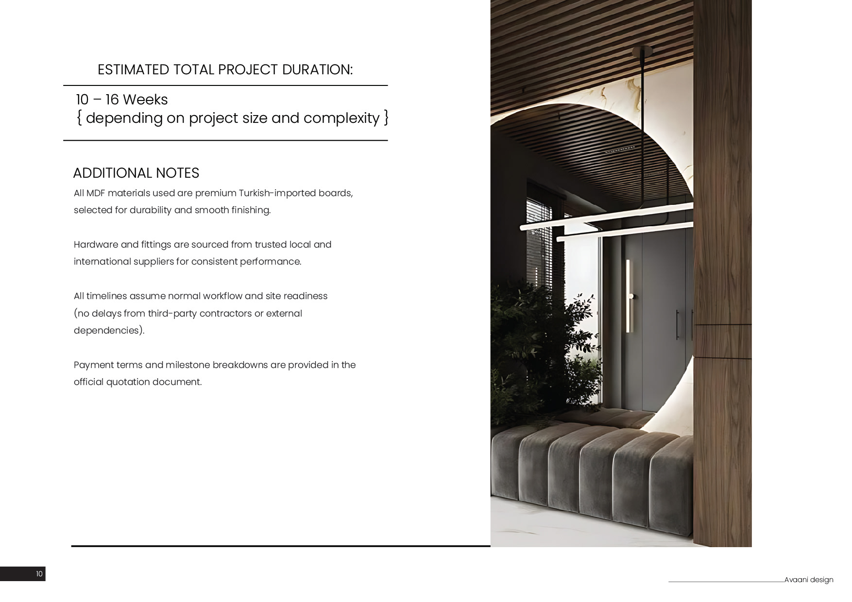 BESPOKE CARPENTRY MDF FEE PROPOSAL-9