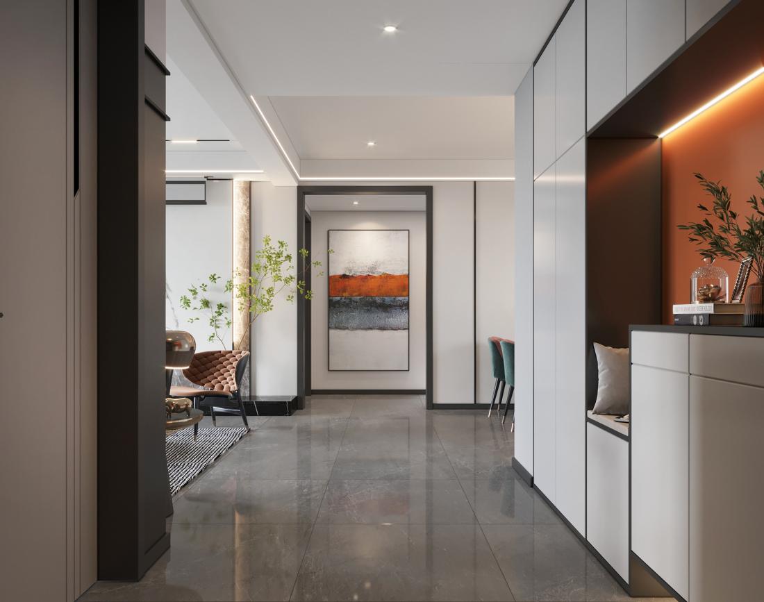 琉璃轻色 · 现代简约丨云端点墨设计-0