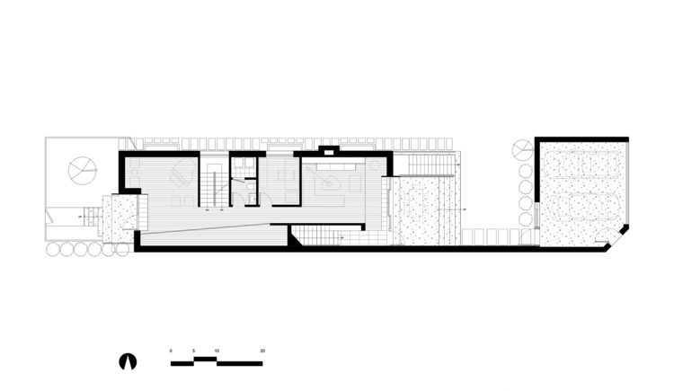 芝加哥光影交织的“剪切联排别墅”-7