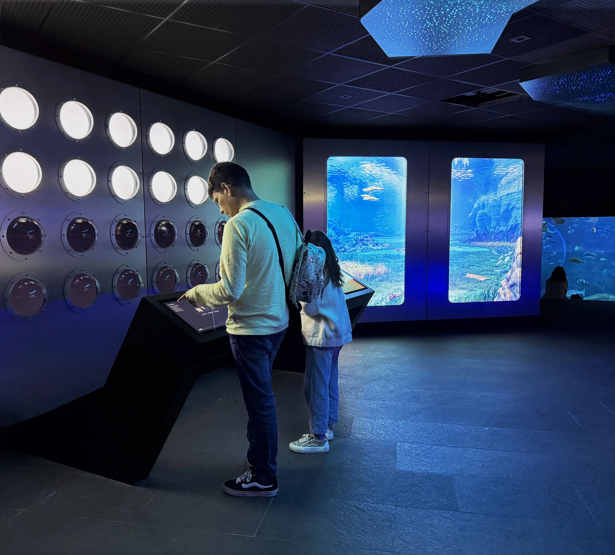 SAN SEBASTIAN AQUARIUM. INTERACTIVE INSTALLATIONS-7