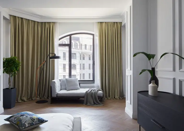 巴黎风尚 · 哈萨克斯坦的优雅家庭公寓-15