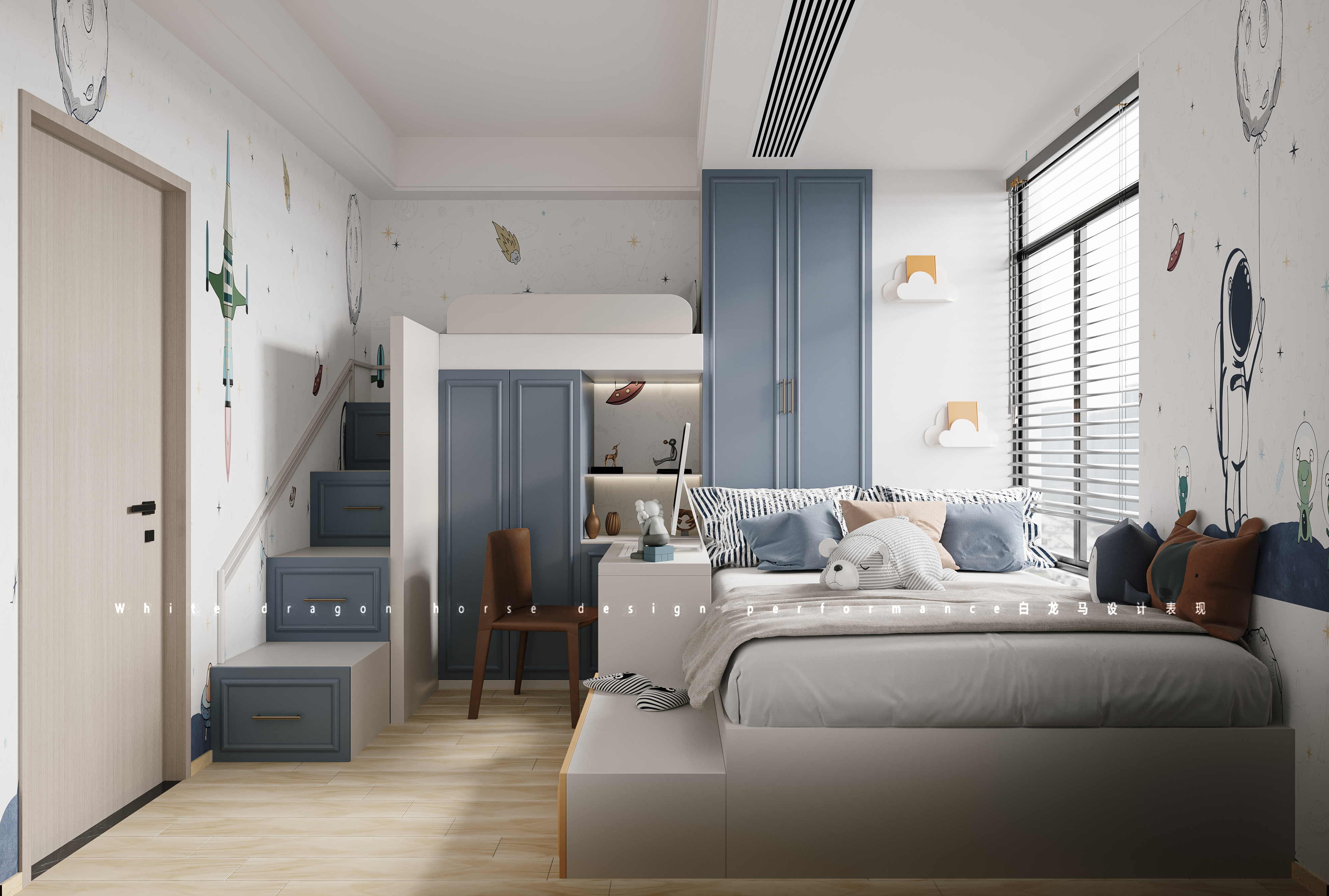 现代风格-白龙马效果图-5