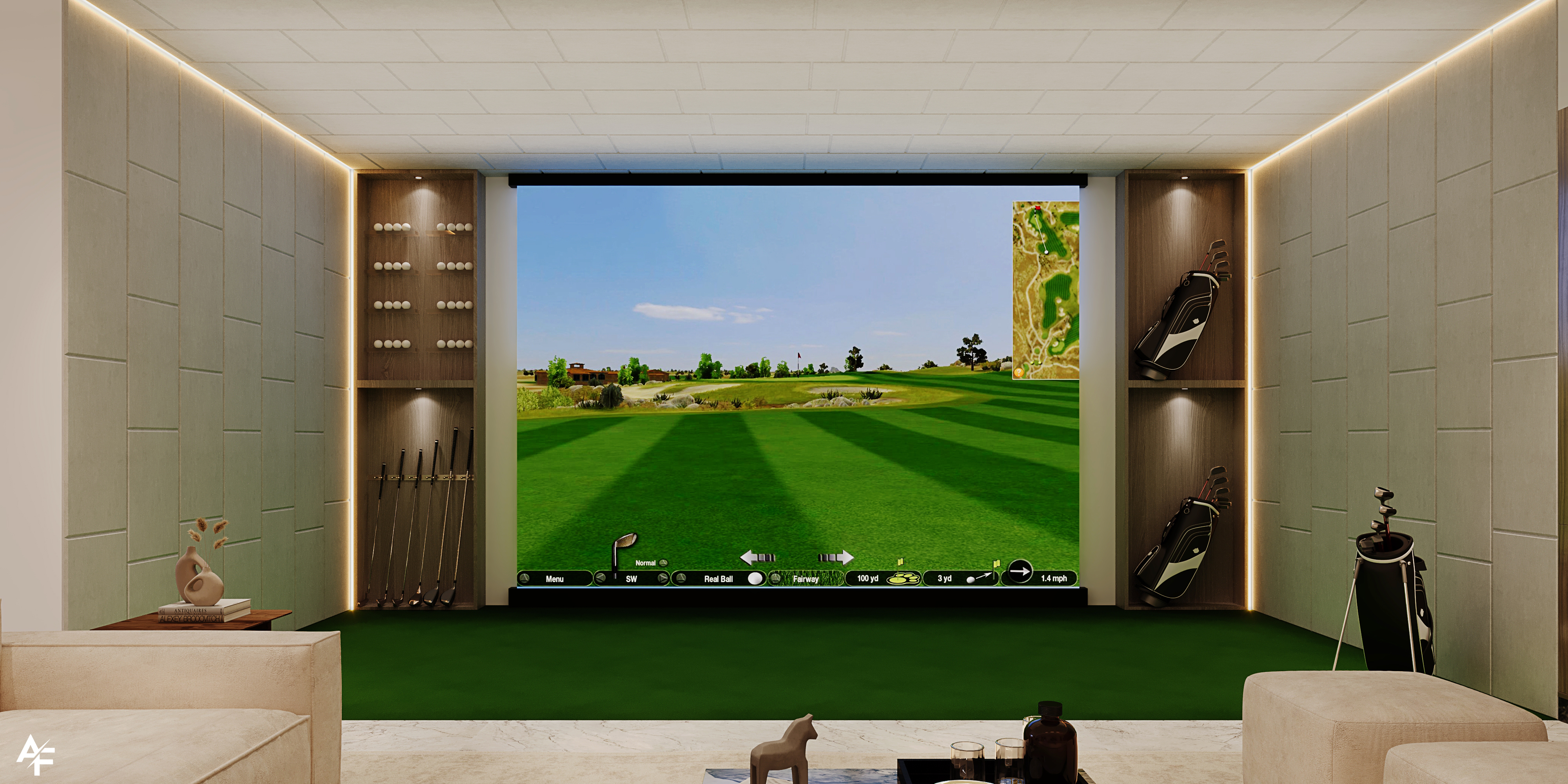 高尔夫模拟器丨Ahmed Fathi-3