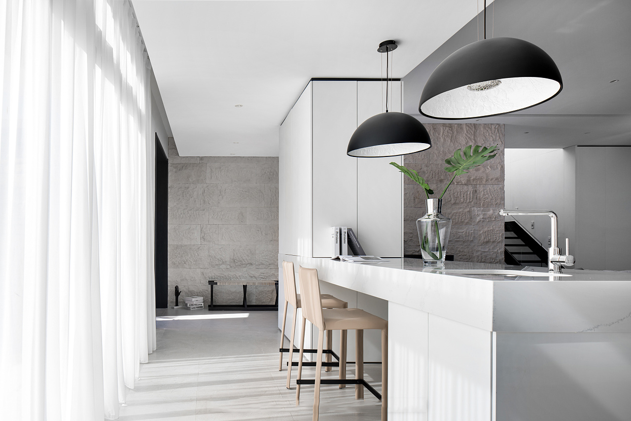 亦鉴设计 | 上海浦东·绿洲千岛花园550m2 私宅-0