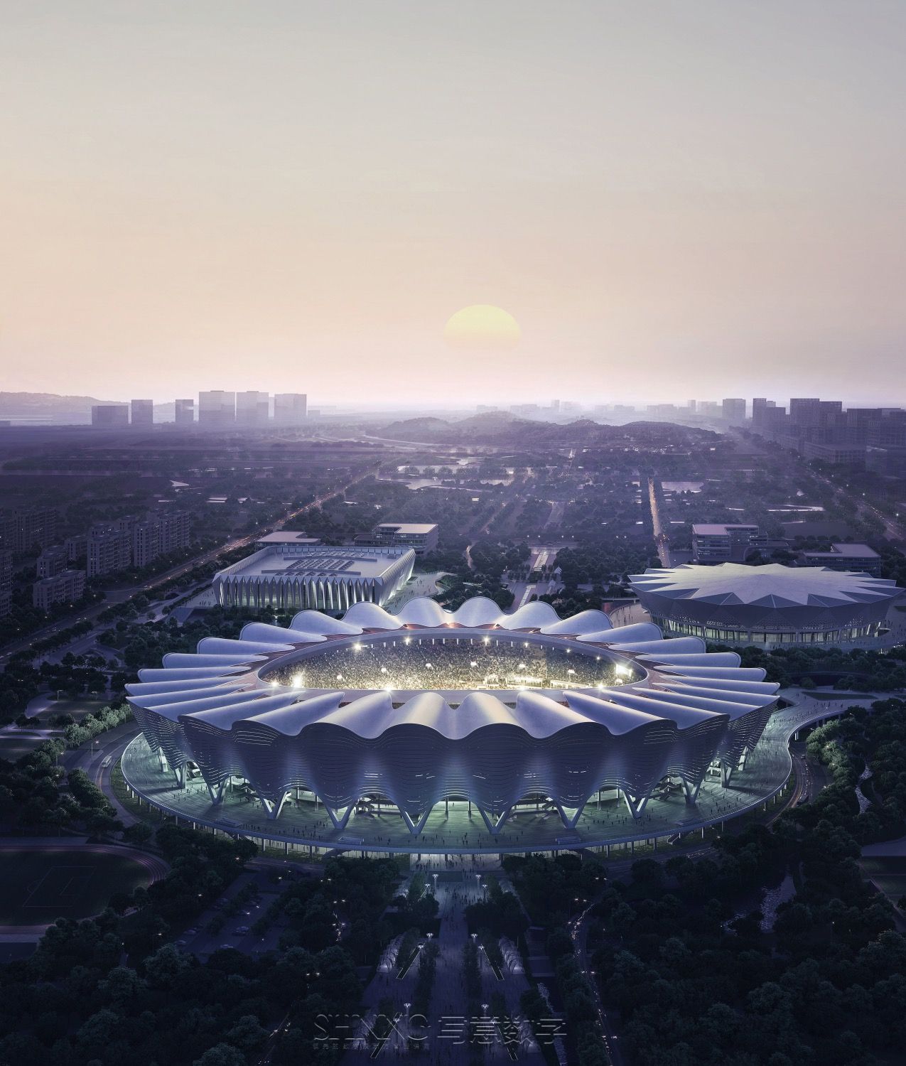 西安奥林匹克体育中心丨中国西安丨SNT-4
