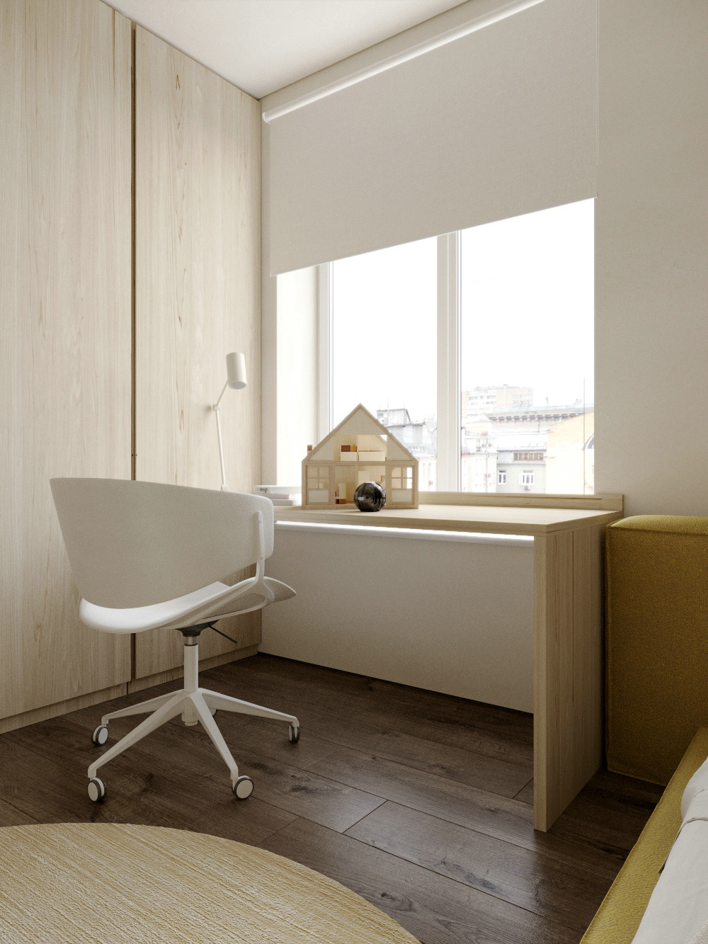 胡桃木与高级灰简约小家设计-22