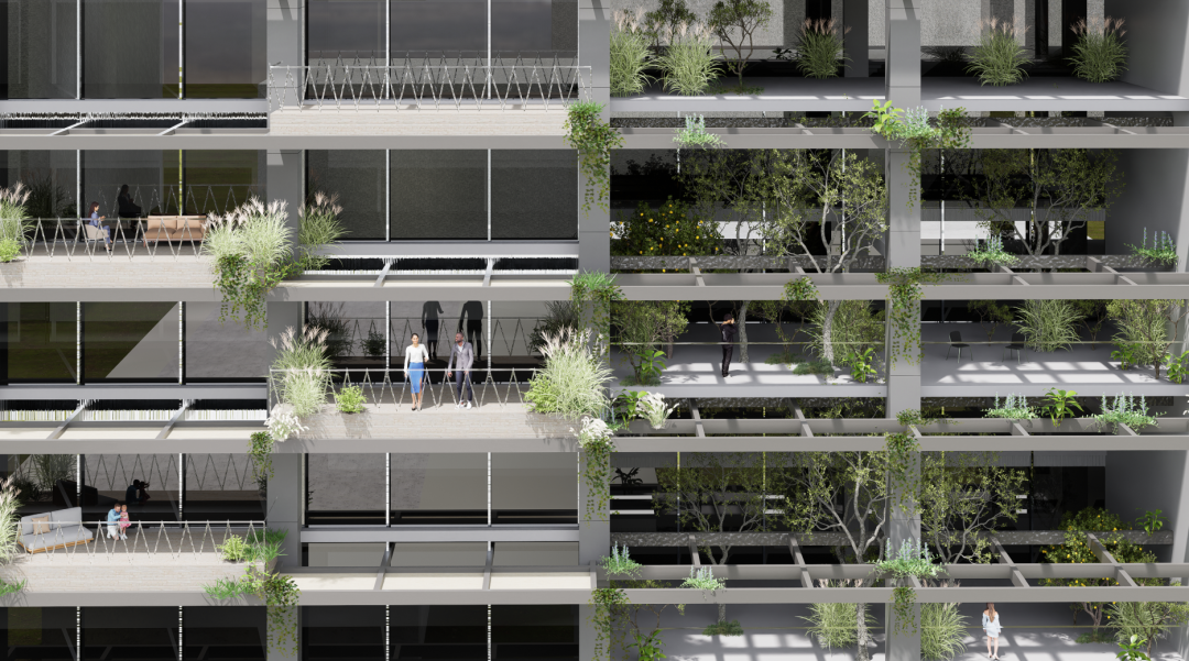 休斯顿市中心高层建筑改造——建筑文化学院（aac）工作坊成果-38