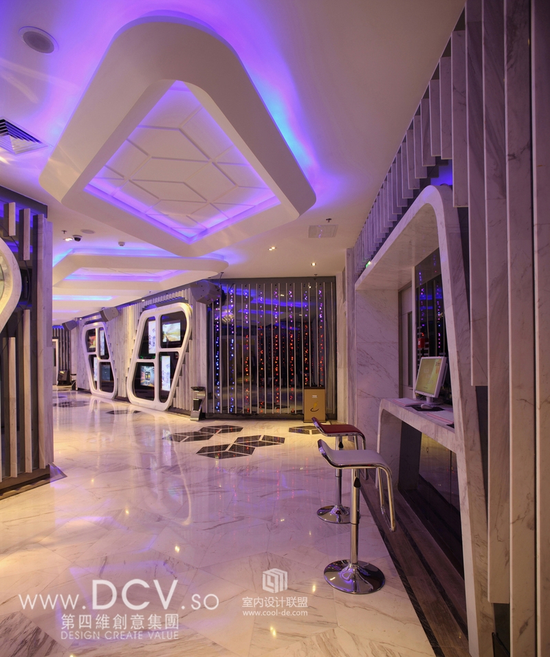 西安服务最好情景主题KTV设计-方糖娱乐会所-33