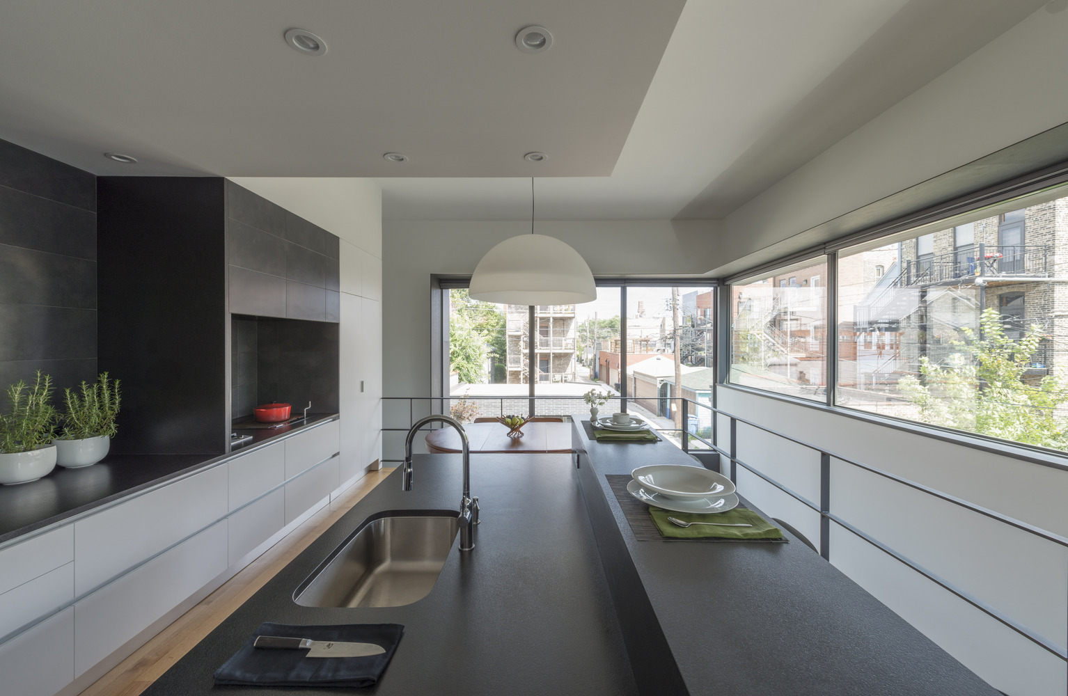 芝加哥光影交织的“剪切联排别墅”-66