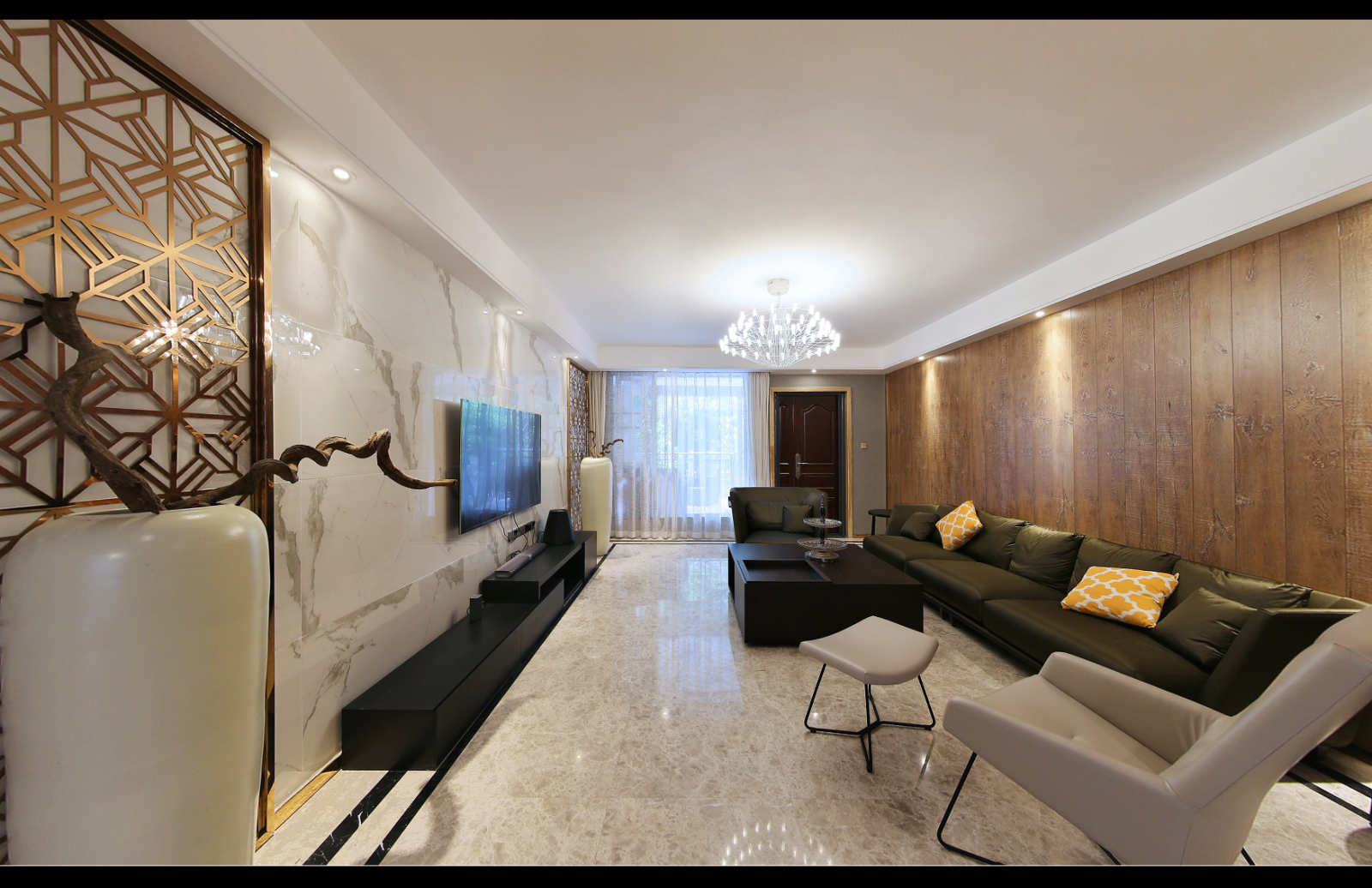 港式——450㎡南昌联发君领朝阳住宅设计-8