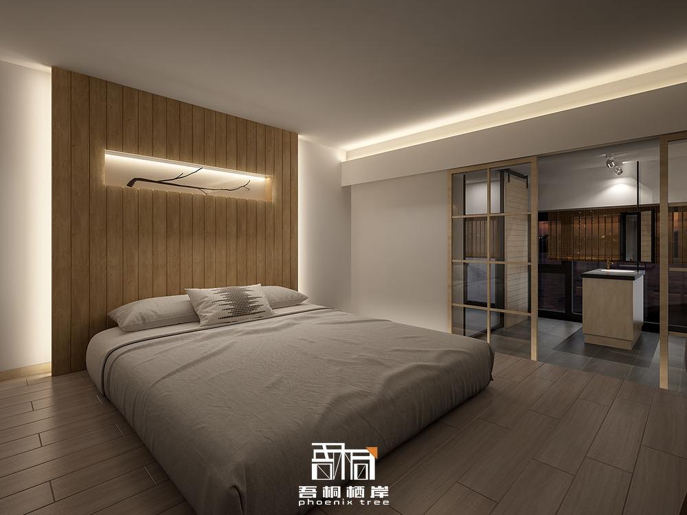 集装箱蓝与木栅栏的日式深夜食堂-14