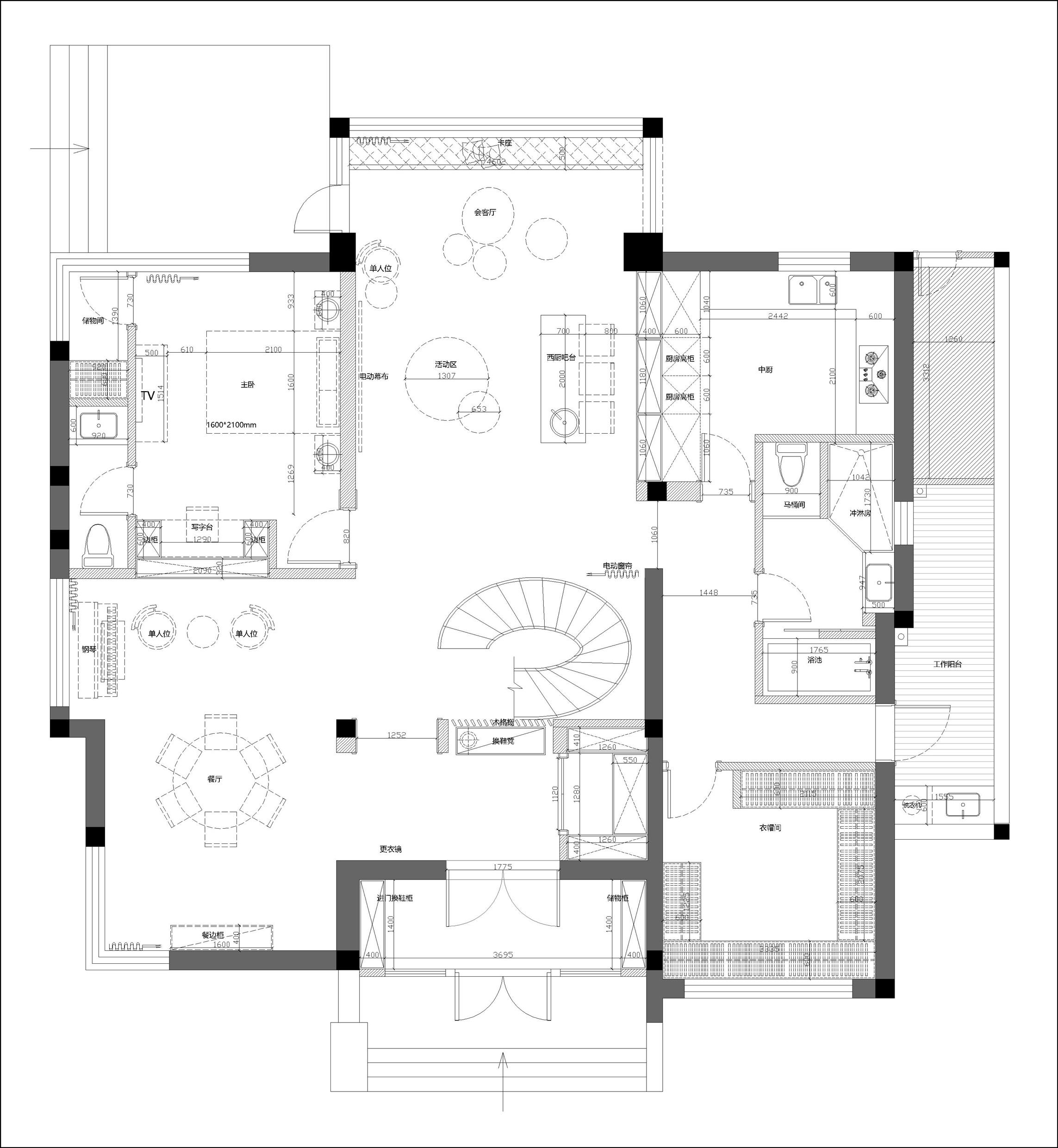 简狄 JAYDEN｜没有“客厅”的独栋别墅-80