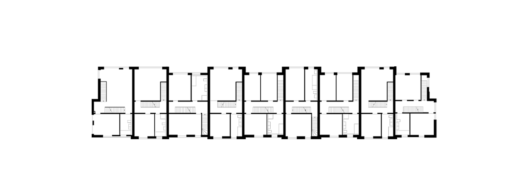 城市维尔德城市房屋

注：Stadtwerder是一个特定地名，这里音译为城市维尔德，因为没有更多背景信息，可能存在更合适的中文名称Stadthäuser直译为城市房屋  丨GermanyBremen丨Lorenzen Mayer Architekten-9