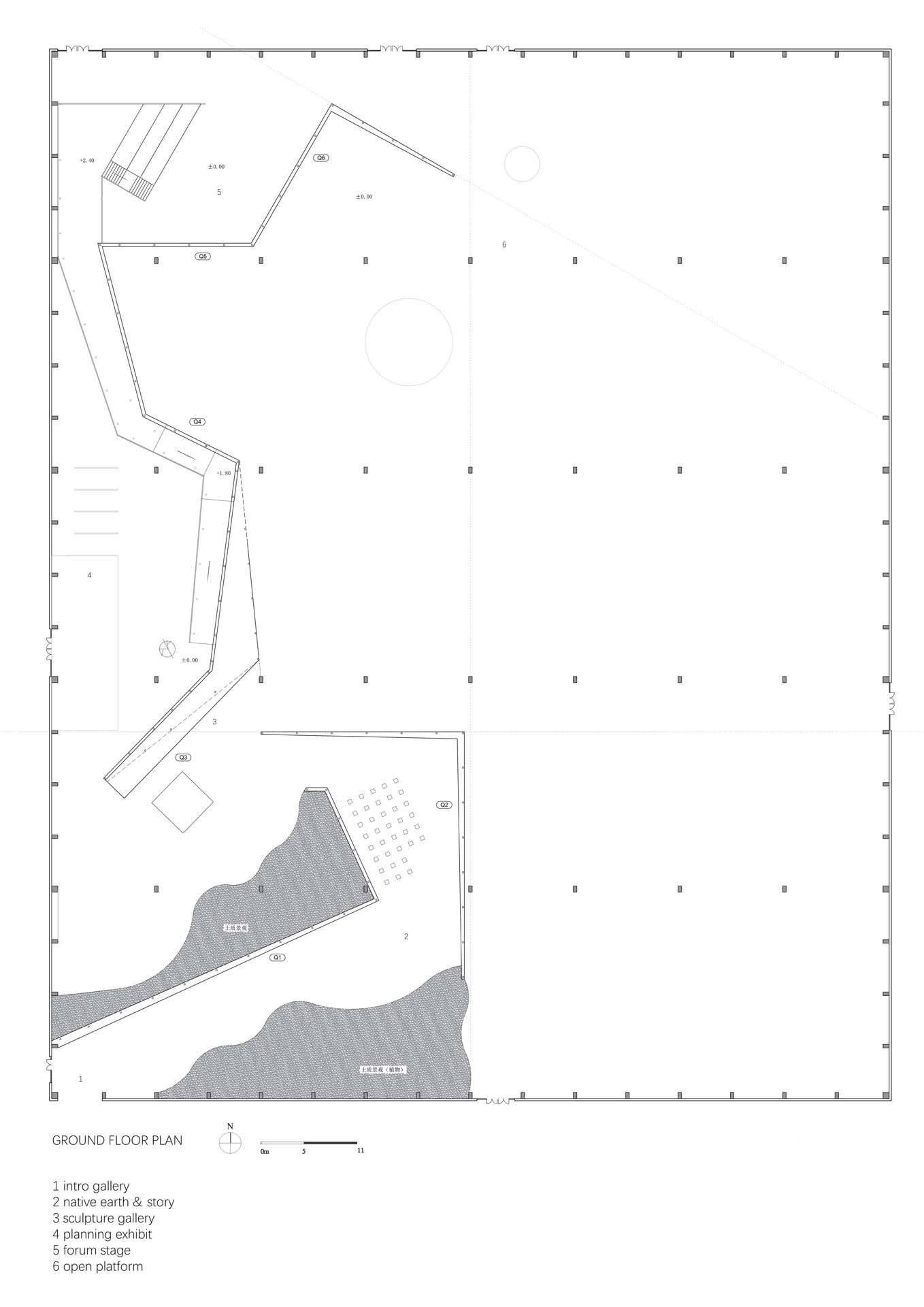 Folded TIME-LIGHT-LINE Installation / ATELIER XI-39