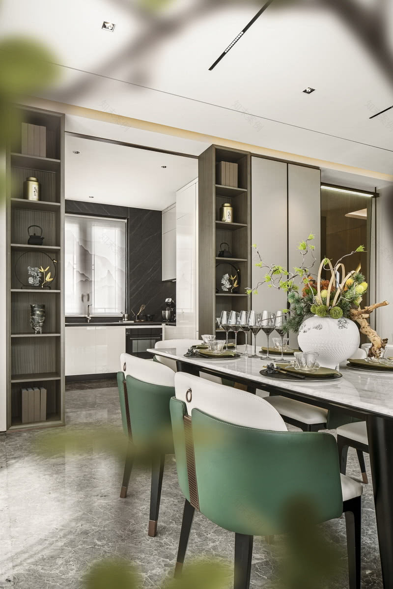 泰州金通绿城·桃李春风别墅新东方艺术软装丨中国泰州丨深圳市伊派室内设计有限公司-8