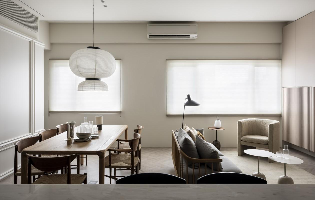 极简公寓遇上高级灰丨甘纳设计-3